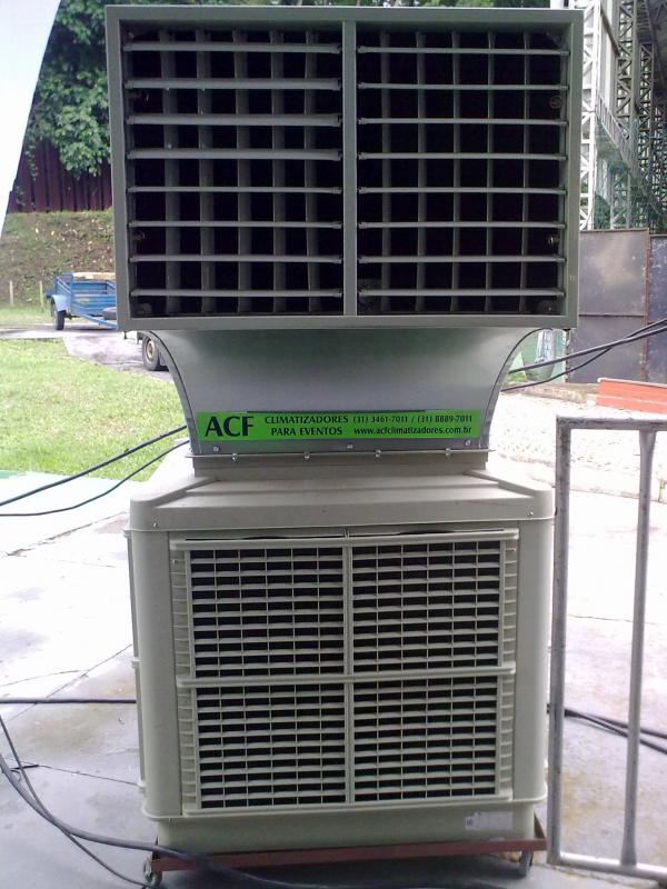 Aluguel de climatizador evaporativo